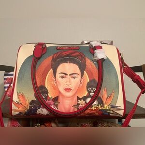 Frida Kahlo Purse with Strap